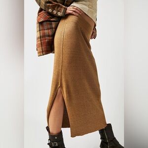 Free People Midi Skirt, Size S